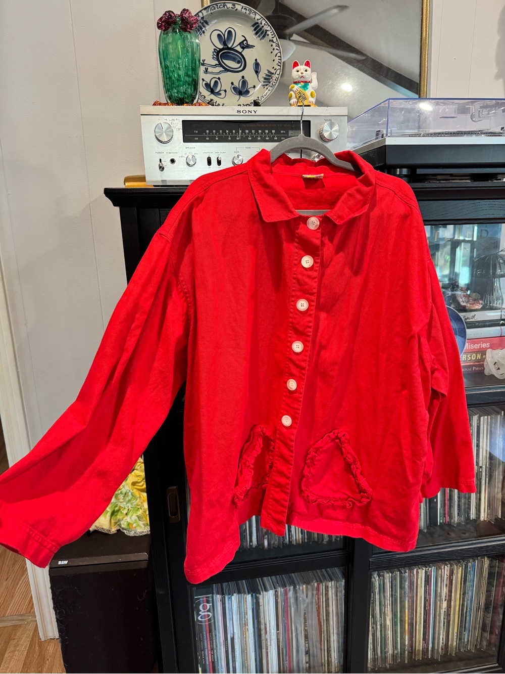 Nettle Studios cotton chore jacket OS+
